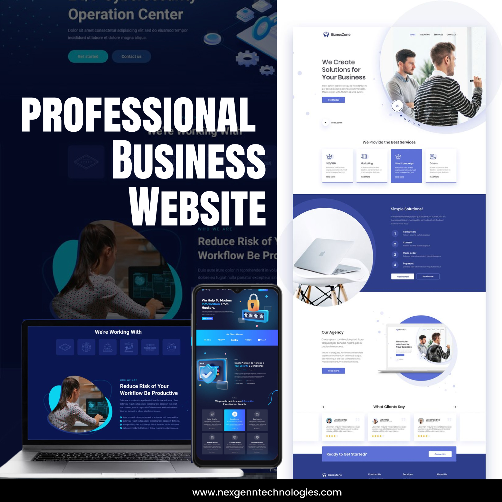 Business Website Creative