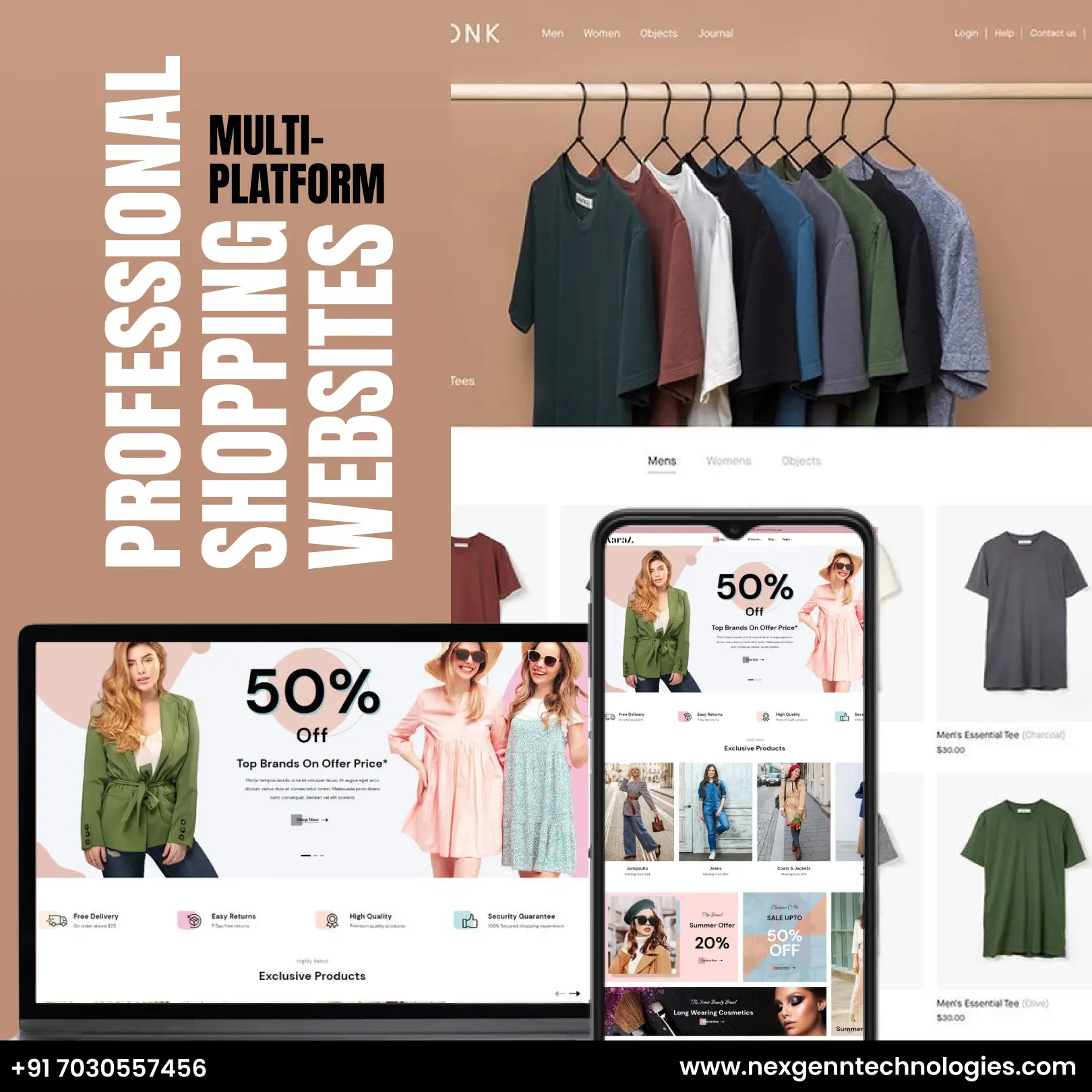 Shopping Website Creative