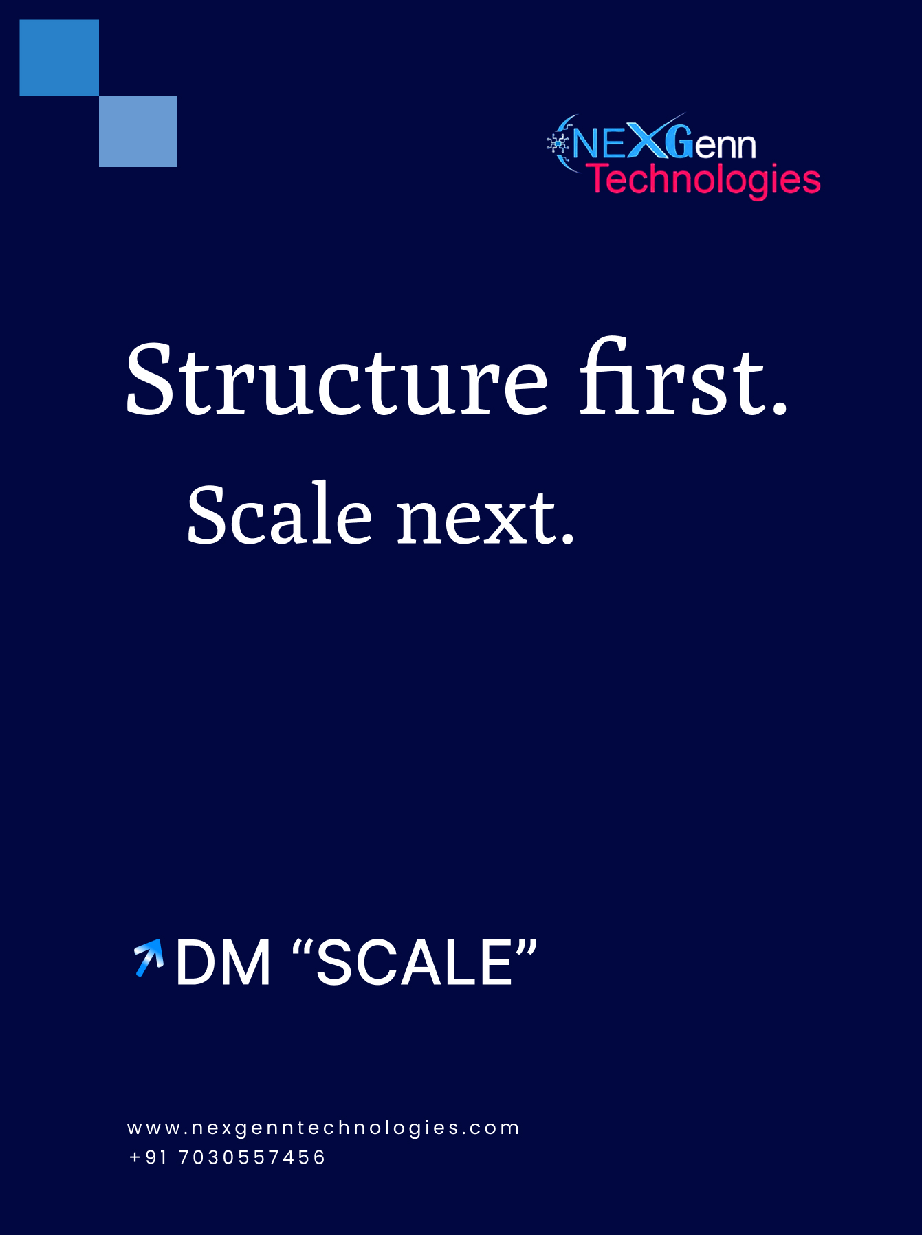 Structure First