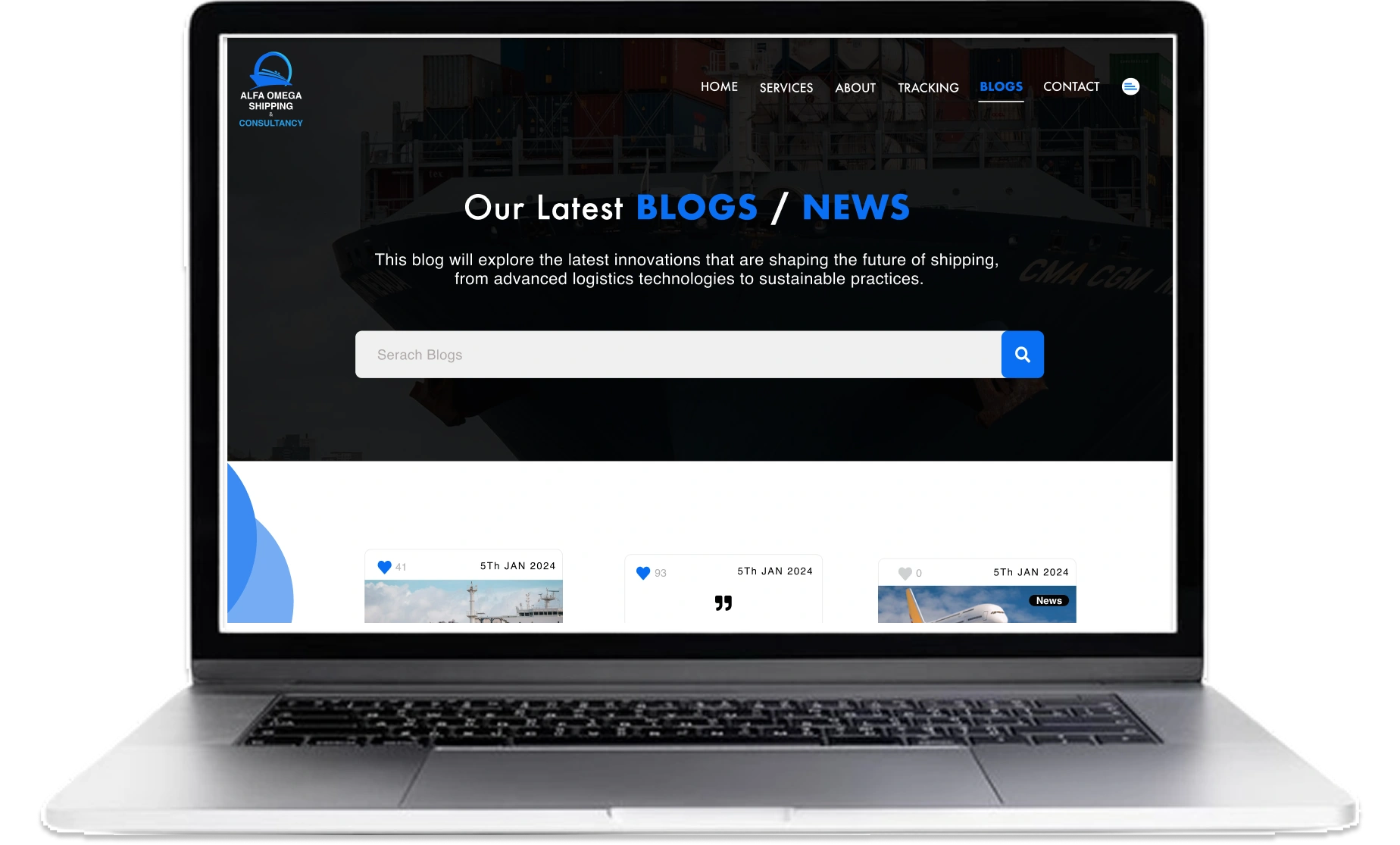 Blog Section